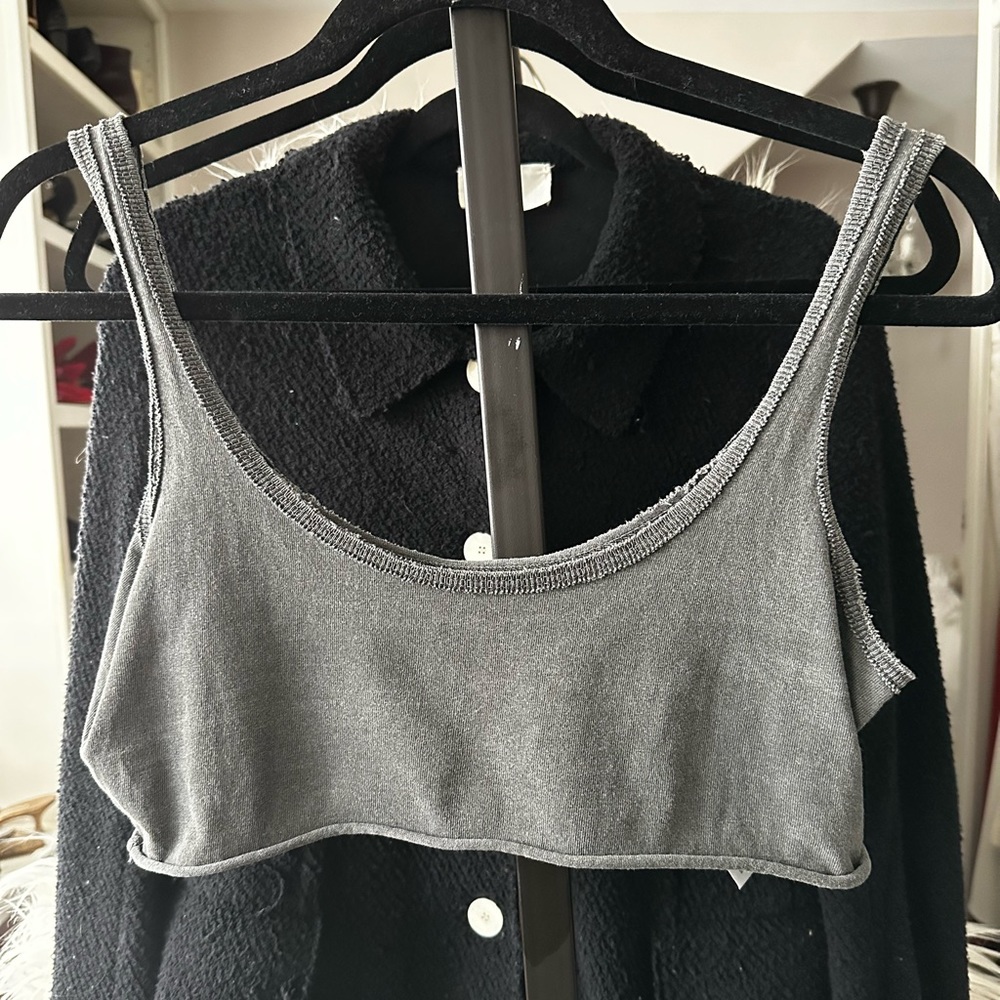 JOAH BROWN SPORTY CROP